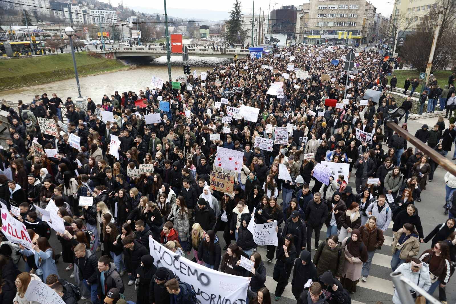 protesti u sarajevu