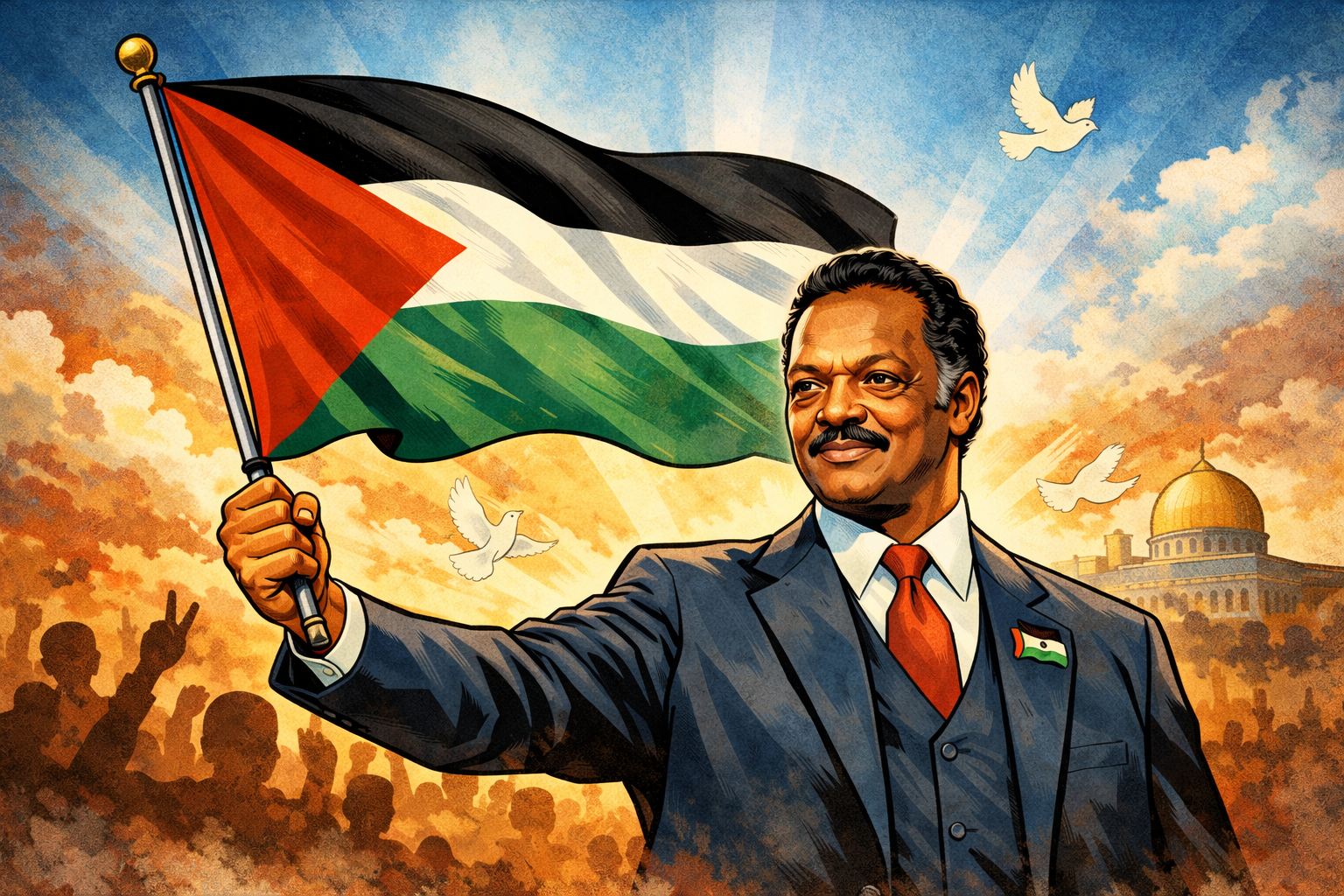 Jesse Jackson Palestina