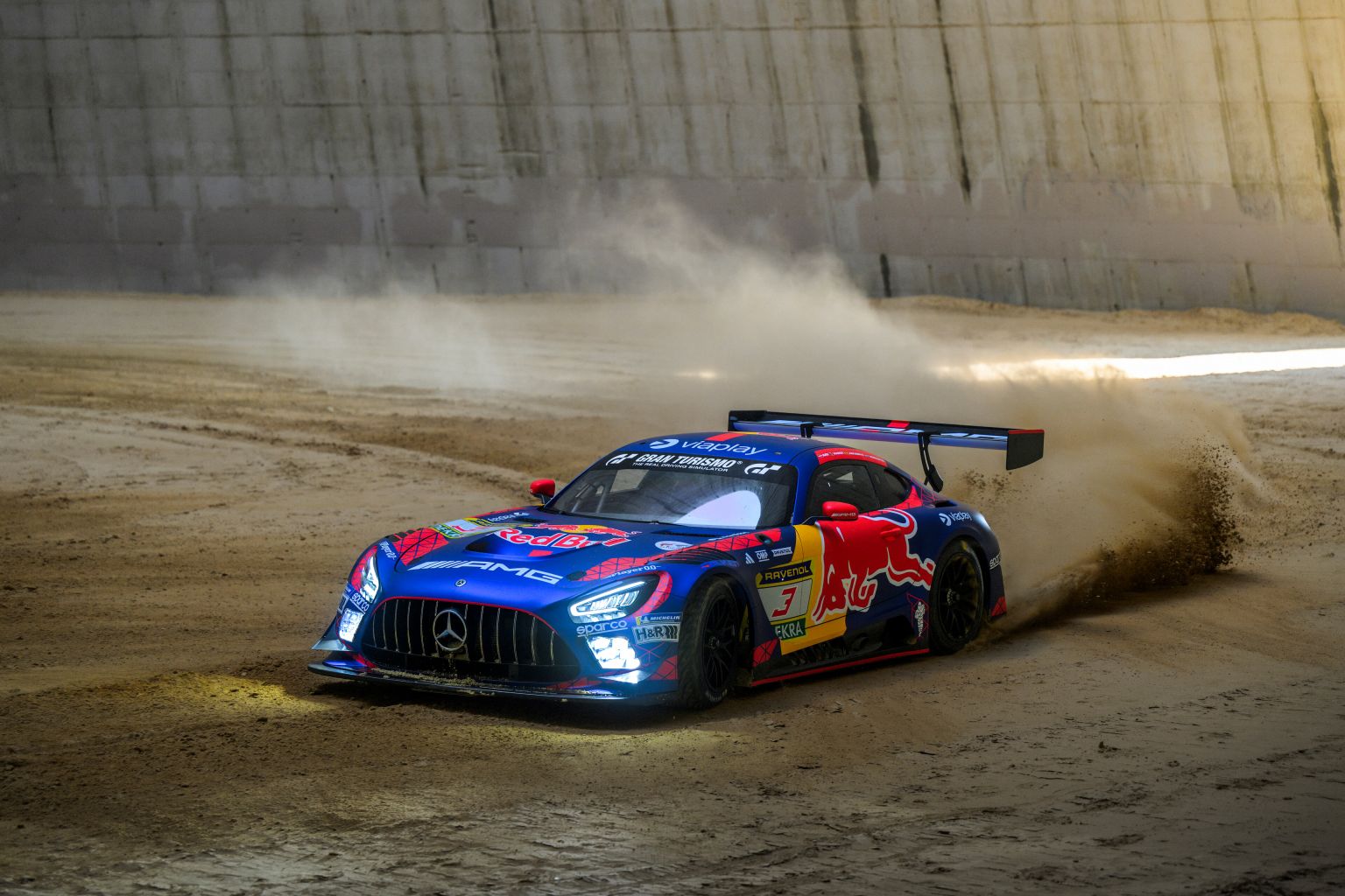 Max Verstappen to compete in 24 Hours Nürburgring in 2026.  Max Manow’s B.A.S.E. jump in the cooling tower in Meppen revealing the race car  in Meppen, Germany on March 5, 2026. // Mihai Stetcu / Red Bull Content Pool // SI202603080650 // Usage for editor