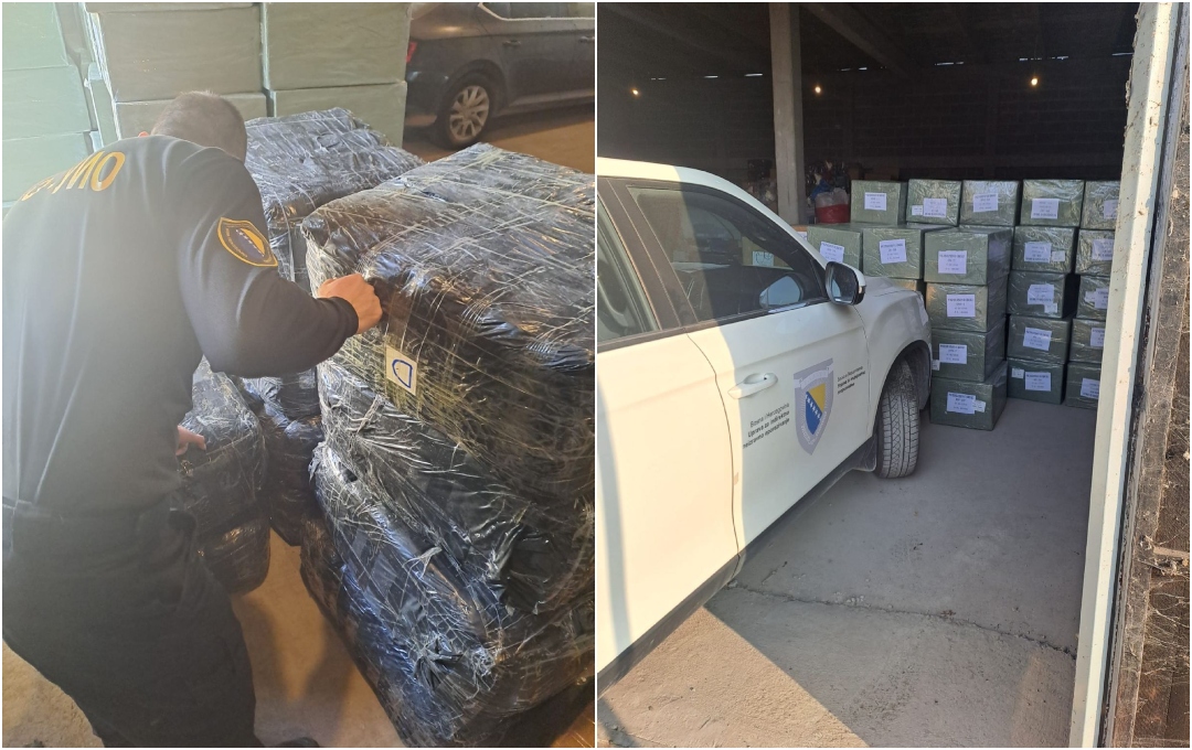 Oduzeta roba u vrijednosti od 170.000 KM