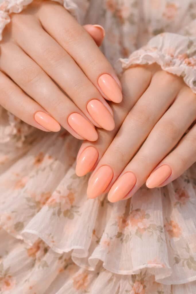 nokti nails trendovi breskva