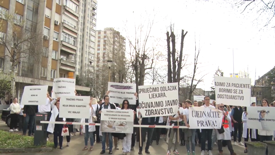 protest ljekara tuzla