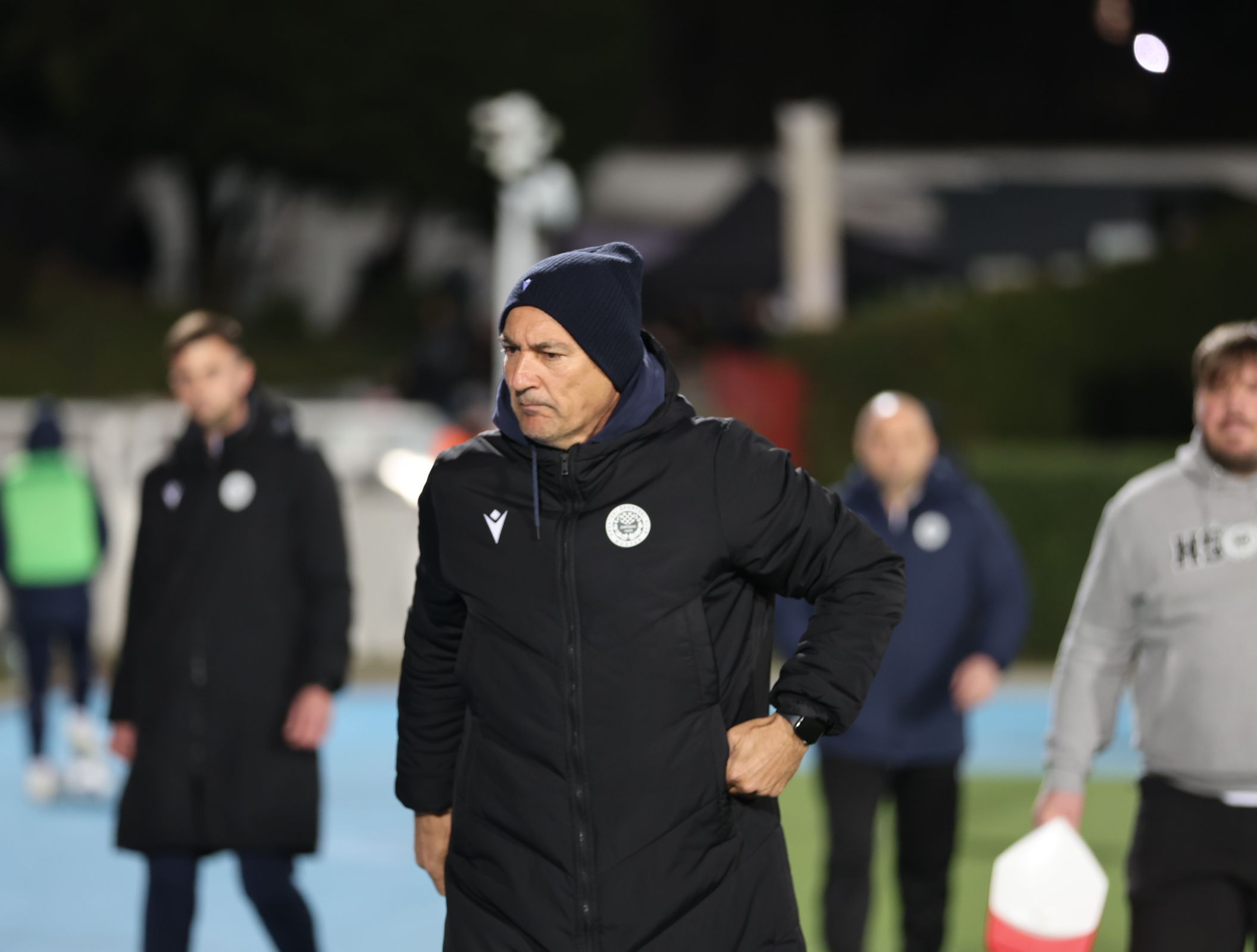 MOSTAR, 18. ožujka (FENA) – Nogometaši Zrinjskog i Sarajeva u Mostaru igraju utakmicu finala Superkupa Bosne i Hercegovine. (Foto FENA/Mateo Marinović)