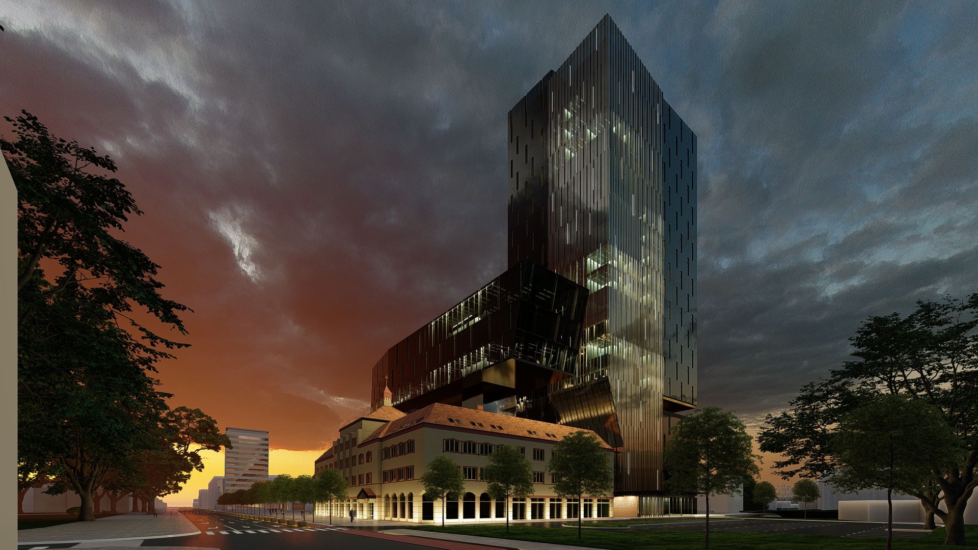 Vizuelni izgled hotela Palas u Banjaluci