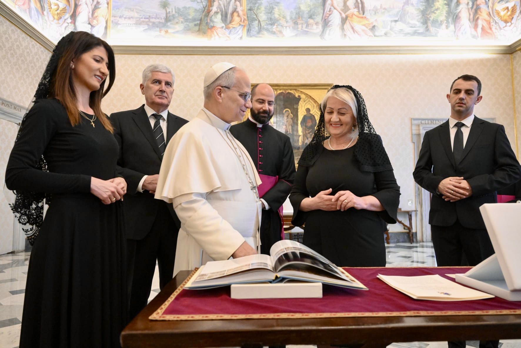 Krišto i Čović kod pape Lava XIV