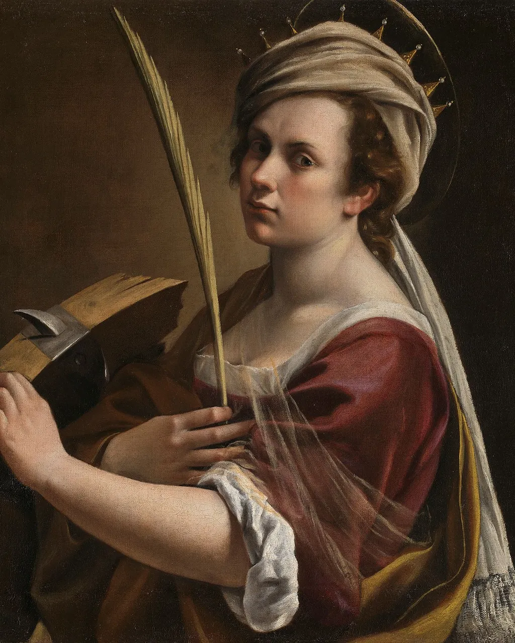 autoportret St Catherine of Alexandria