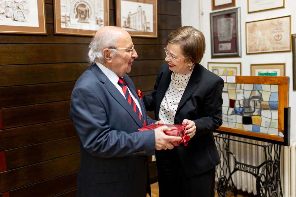 Jakob Finci i Doris Schmidauer