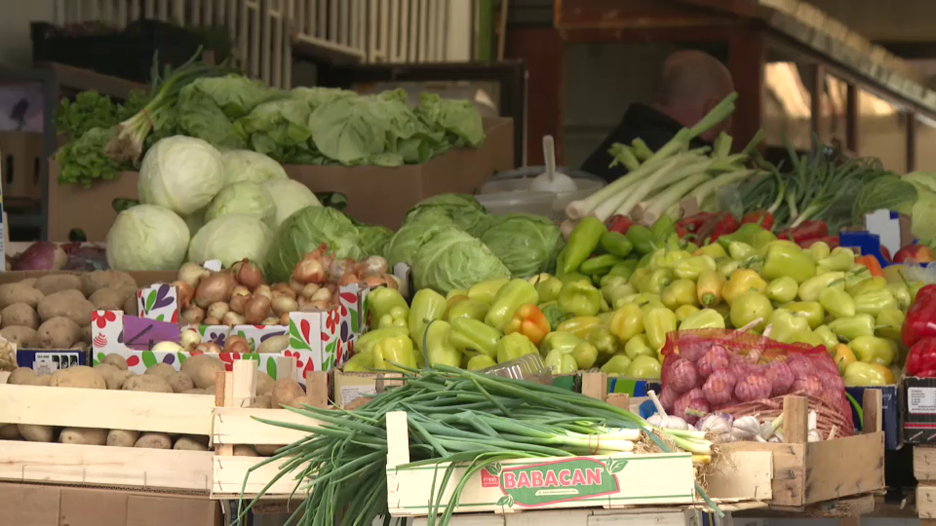 Voće i povrće na pijaci u Sarajevu