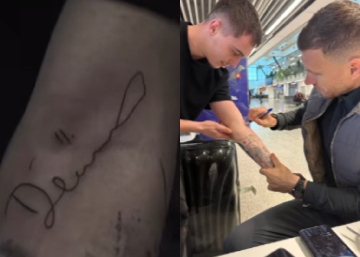 džeko navijač tetovaža