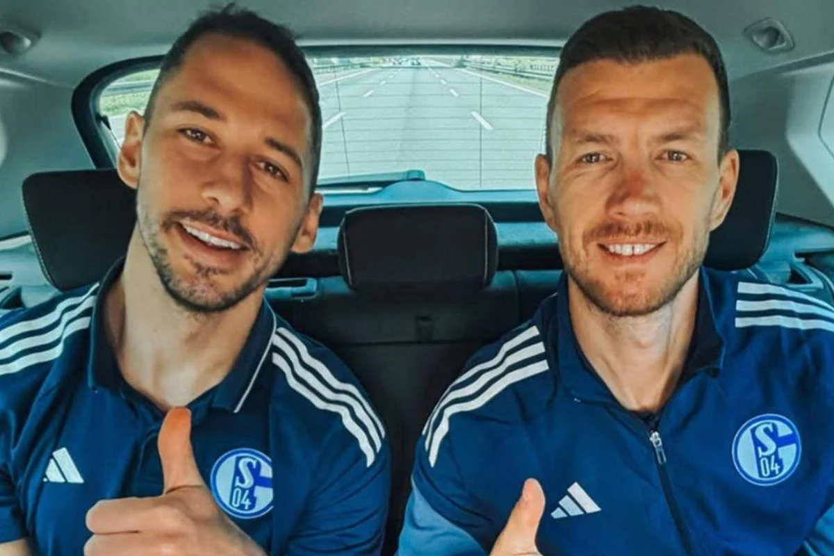 Šalke Deko Karić Džeko Dzeko Katić Katic