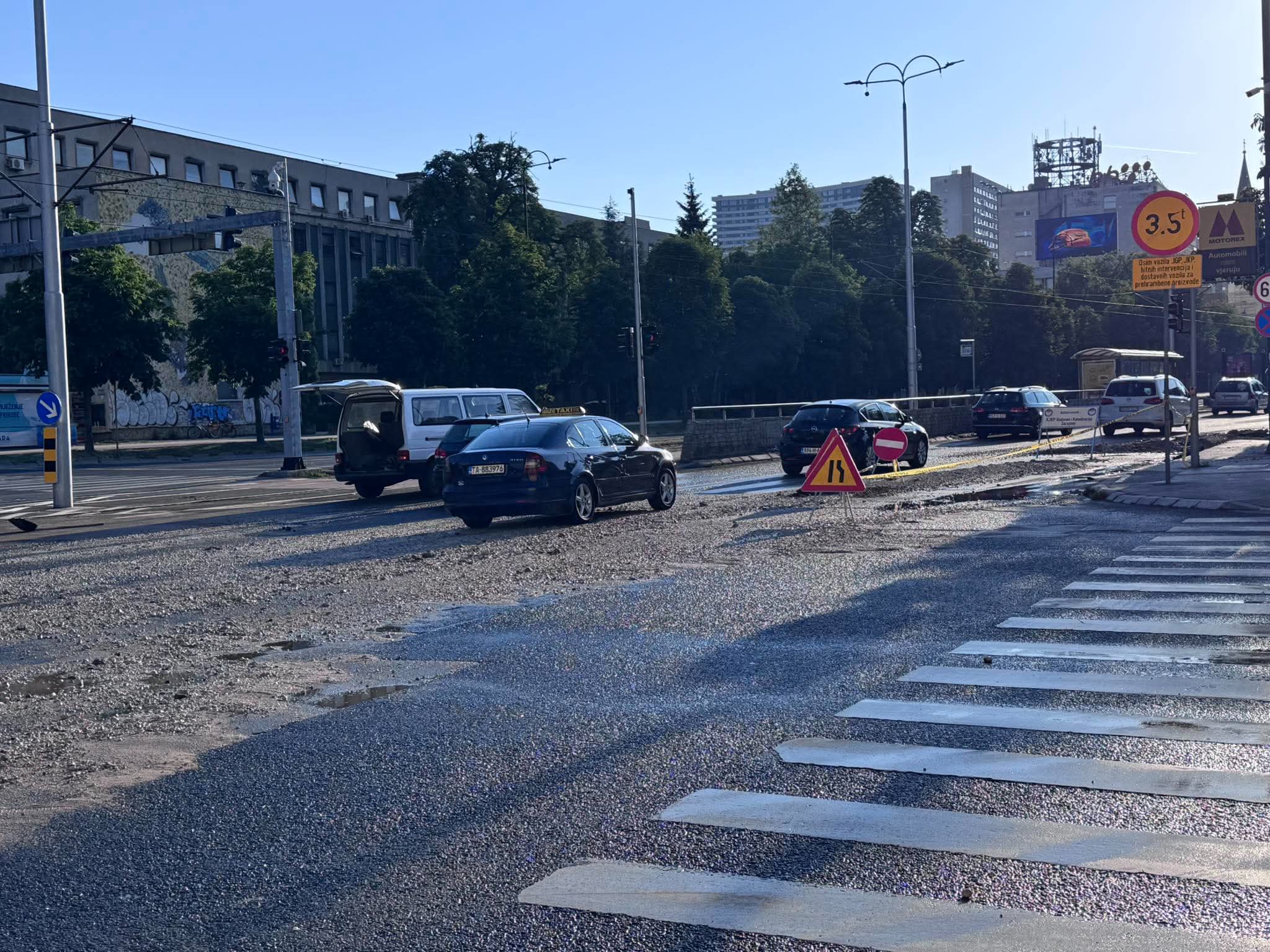 nestanak vode u mnogim ulicama u novom sarajevu