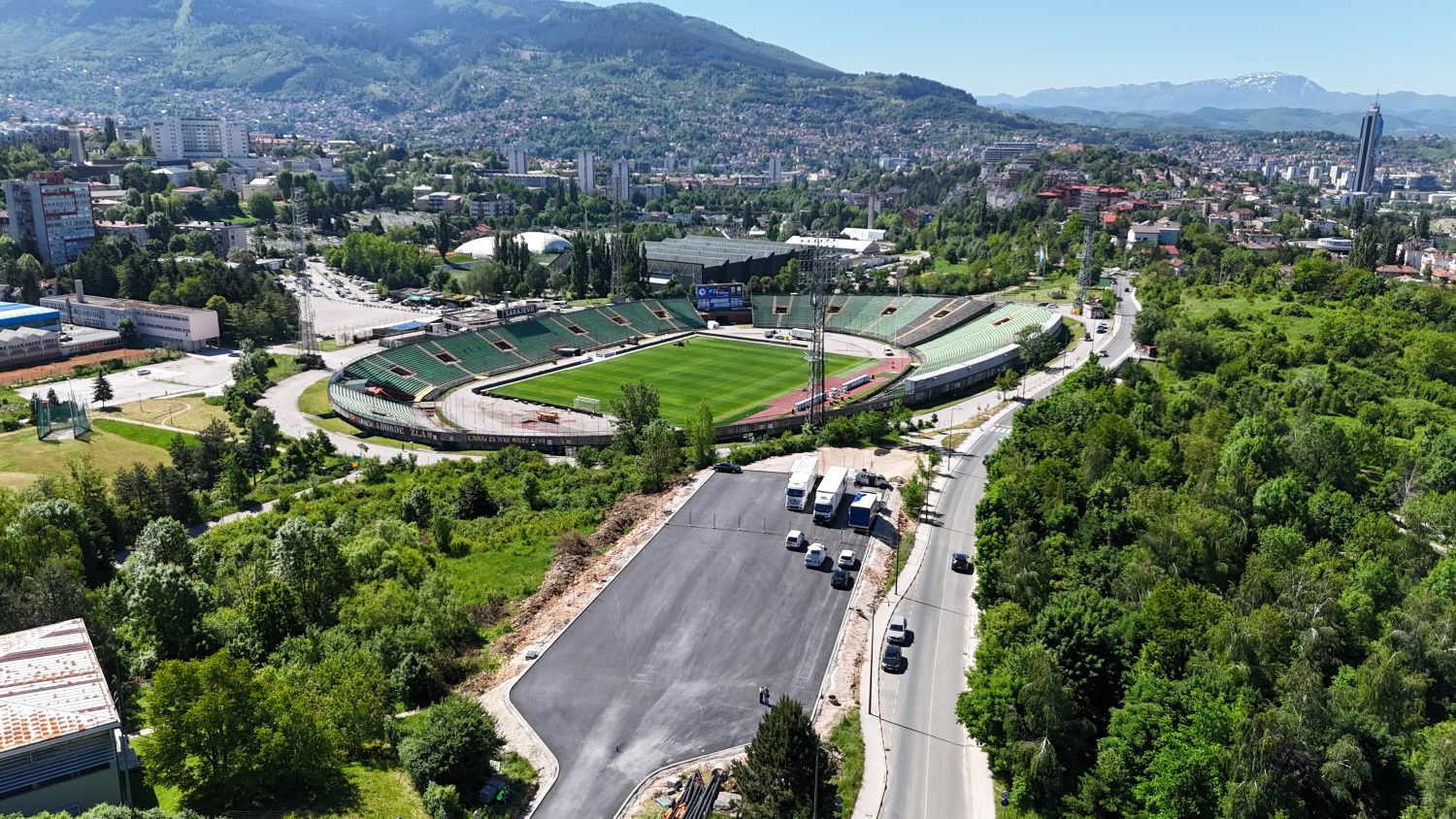 stadion asim fehatović hase, stadion koševo