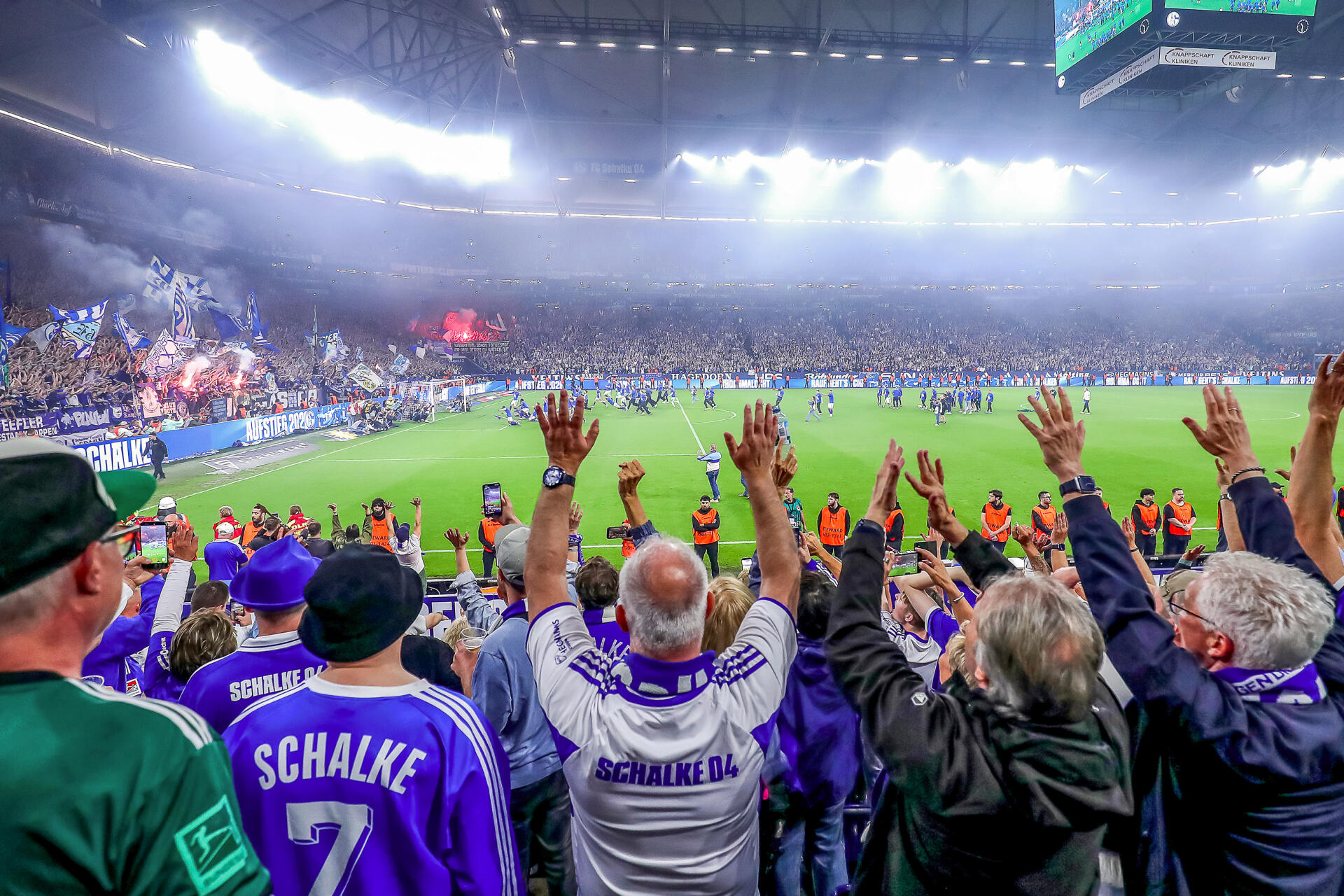 02.05.2026, Fussball, Saison 2025/2026, 2. Bundesliga, 32. Spieltag, FC Schalke 04 - Fortuna Düsseldorf, Foto: Tim Rehbein/FC Schalke 04