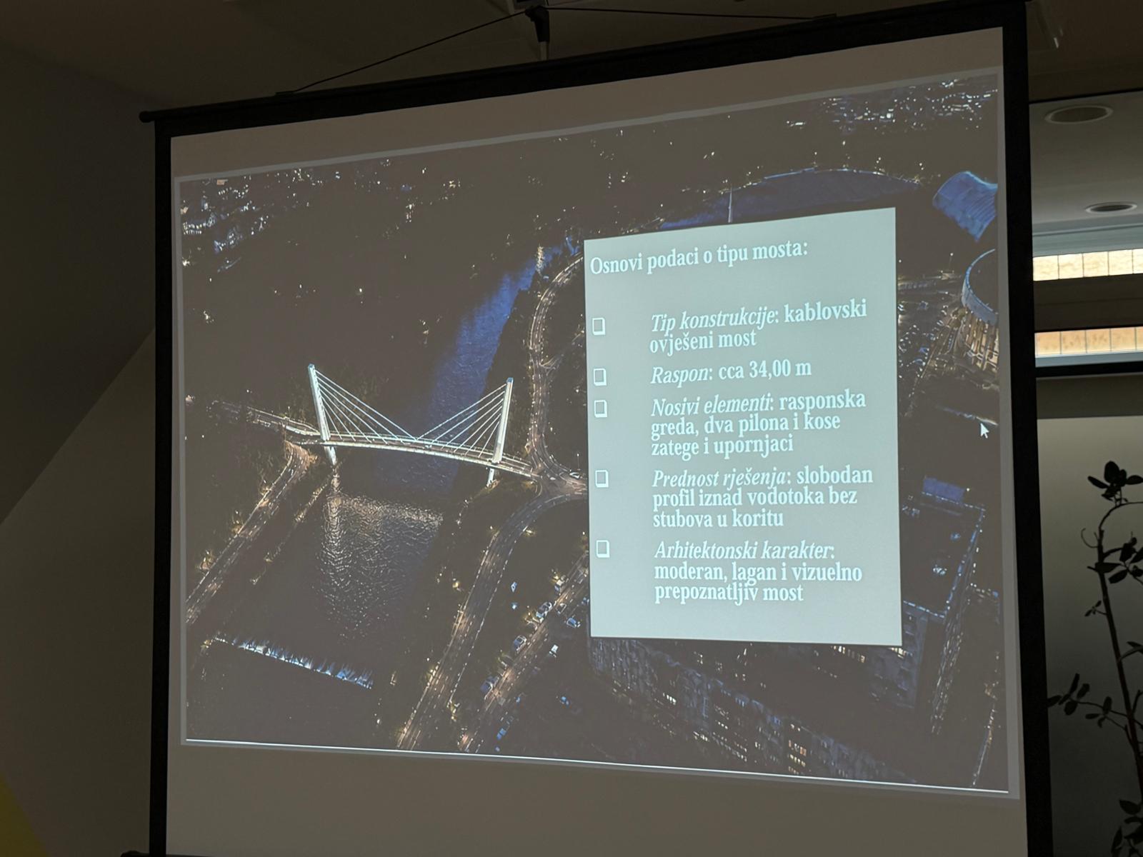Predstavljeno idejno rješenje mosta na VII transverzali