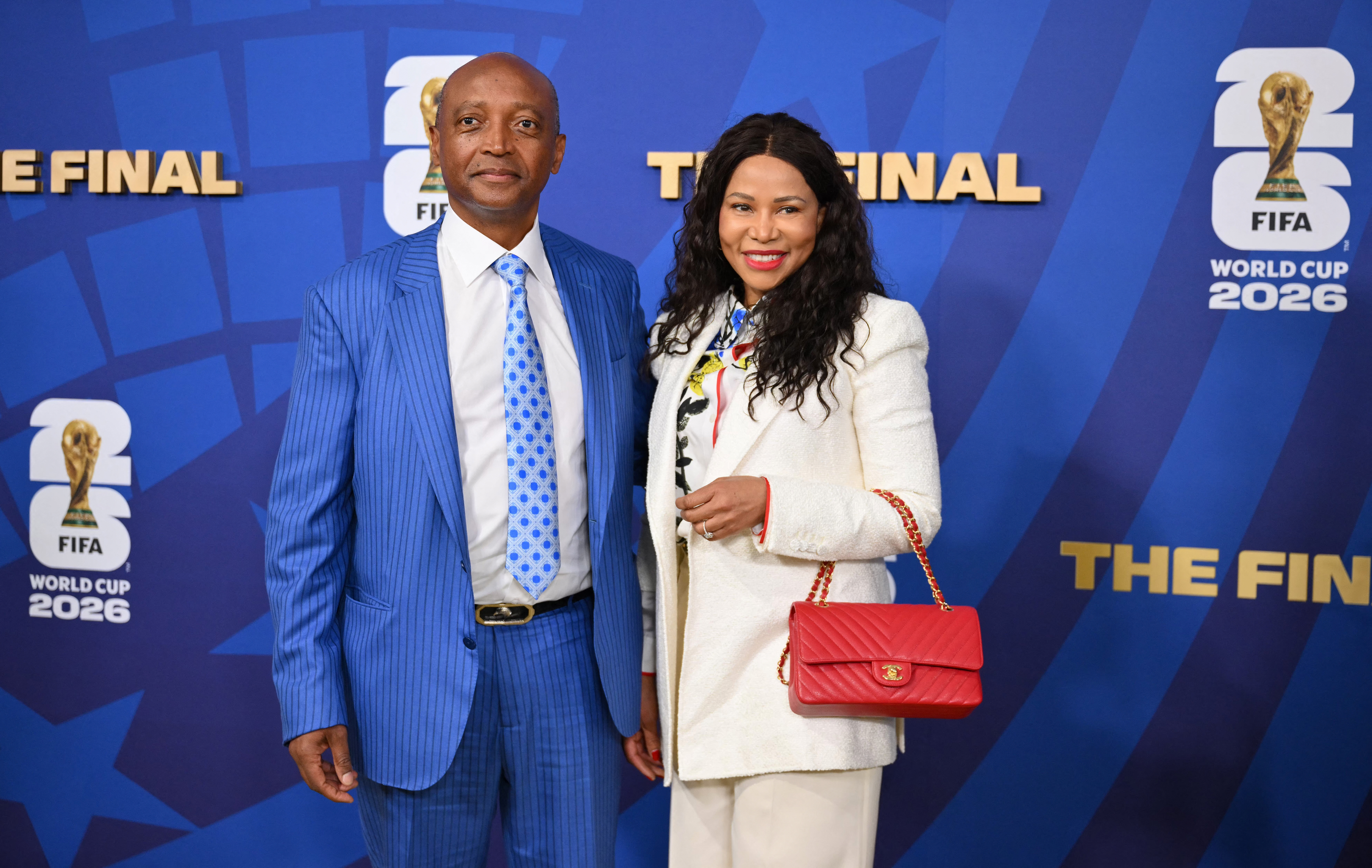 Patrice Motsepe sa suprugom