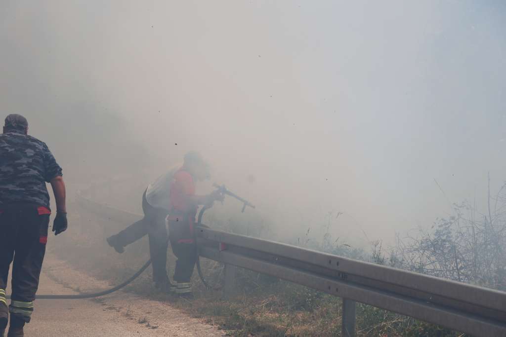 vatrogasci požar rujište