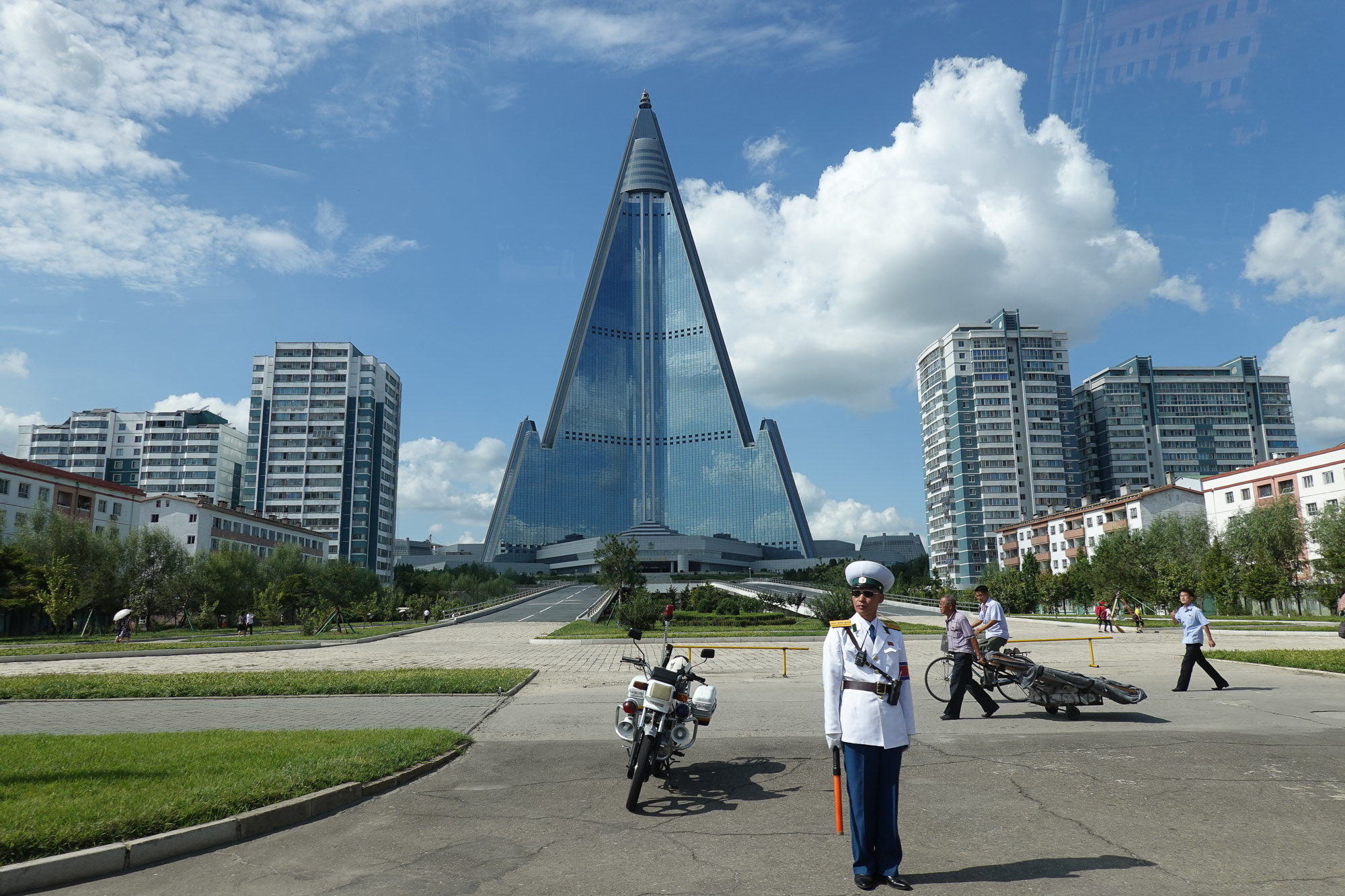 ryugyong-hotel-traffic-officer-pyongyang