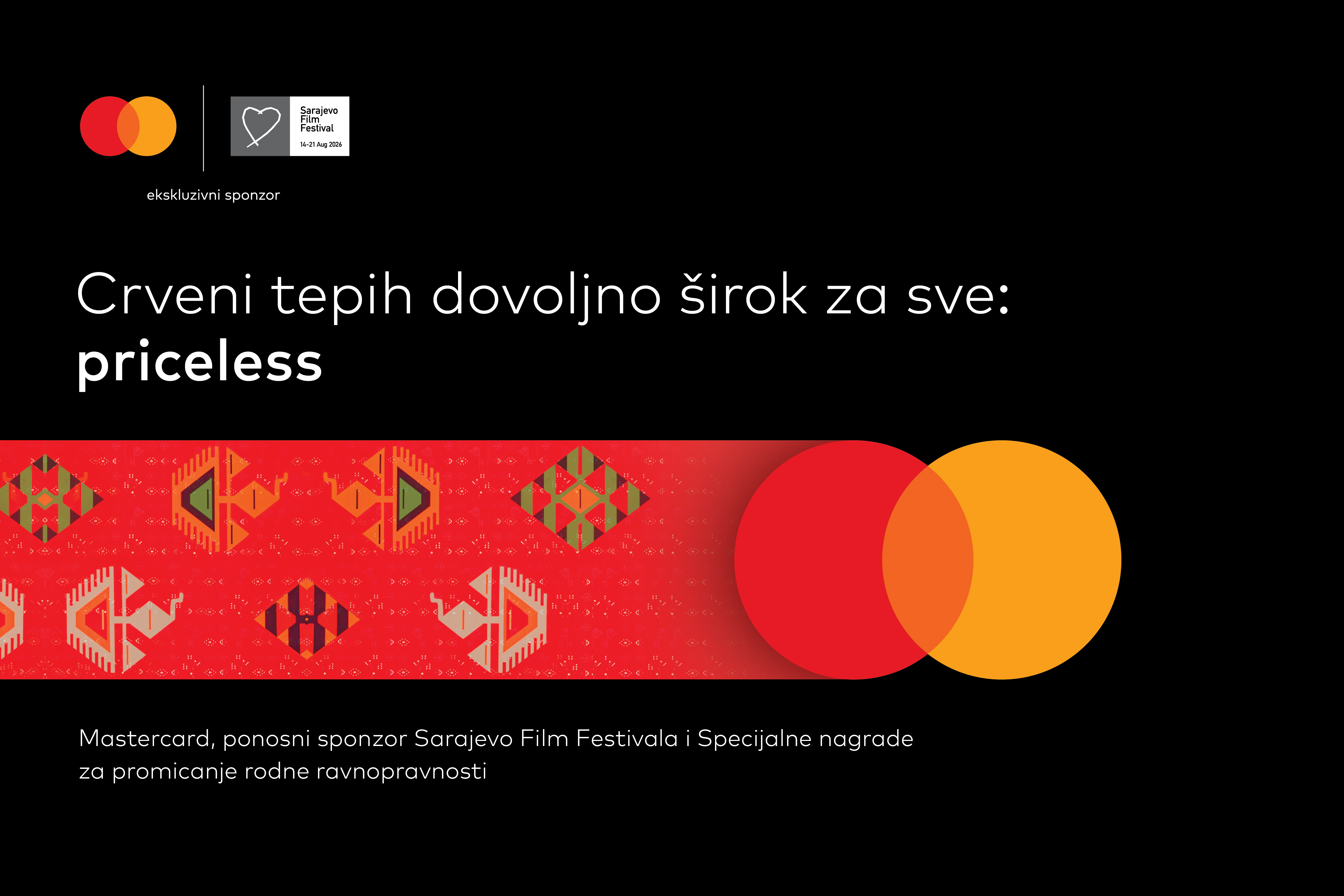 Mastercard i Sarajevo Film Festival 2026