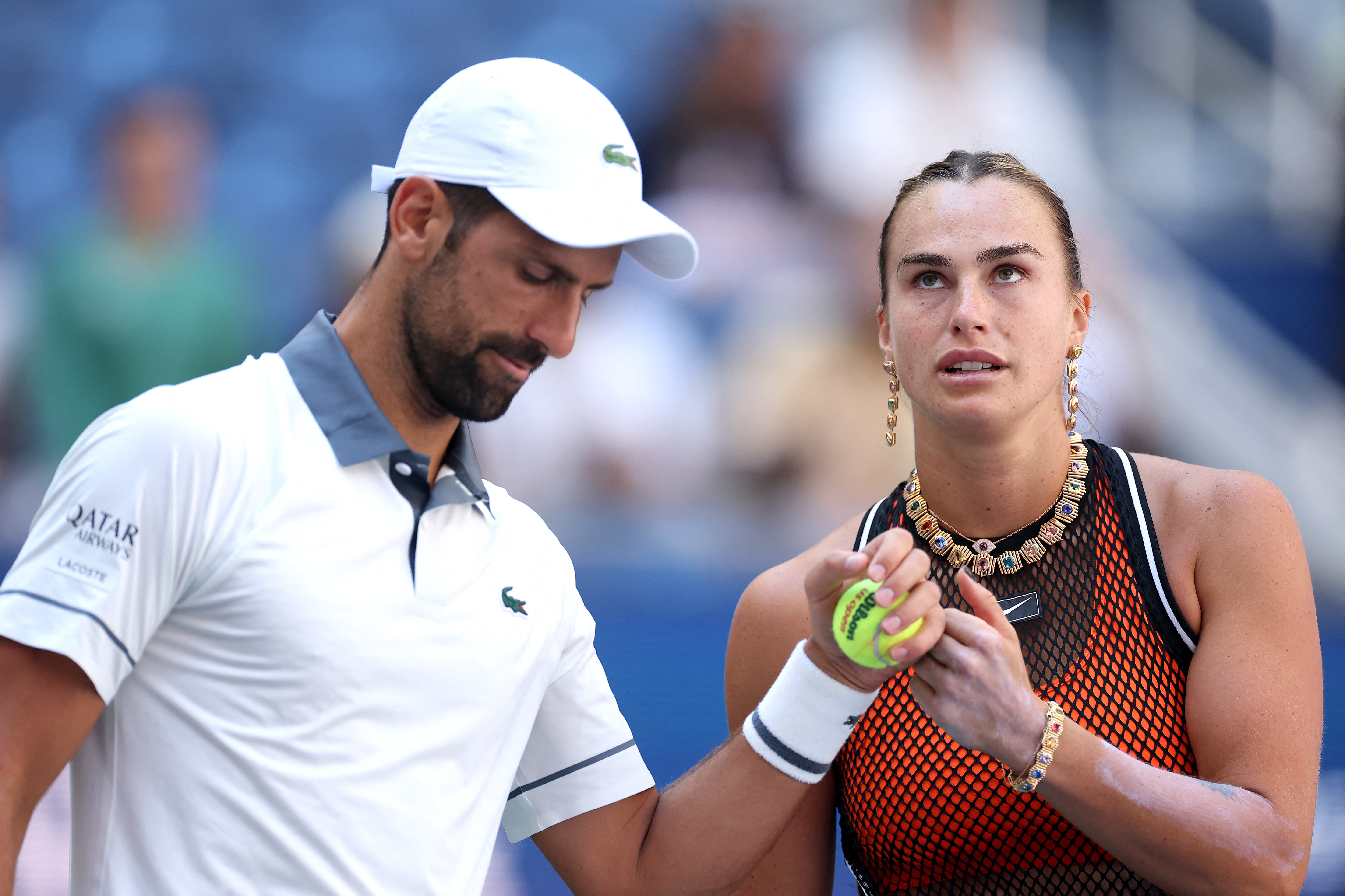 Novak Đokovic i Aryna Sabalenka