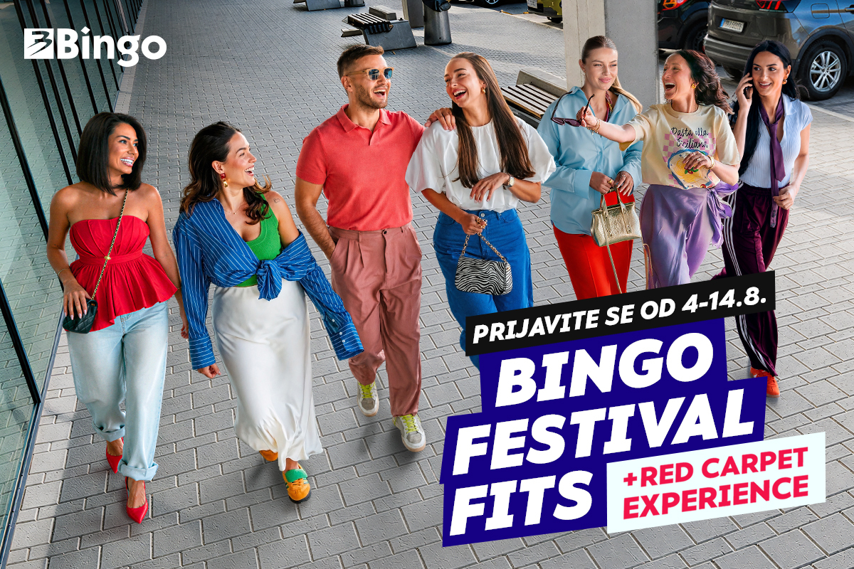 Bingo Festival Fits i red carpet experience