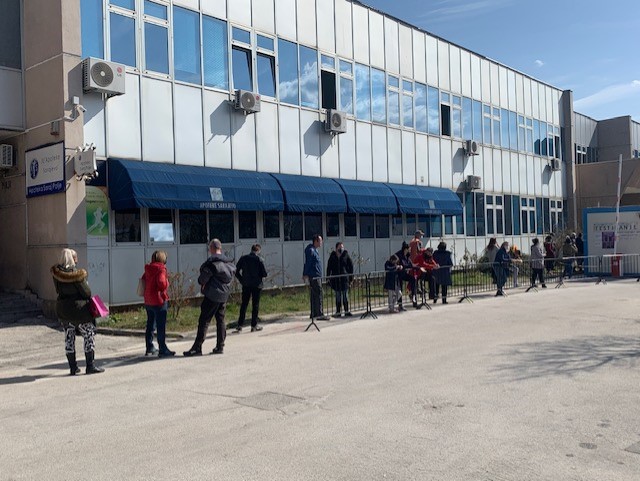 saraj polje, dom zdravlja, korona