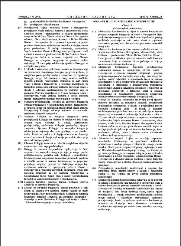 Pročitajte šta donosi "novi" Mehanizam koordinacije