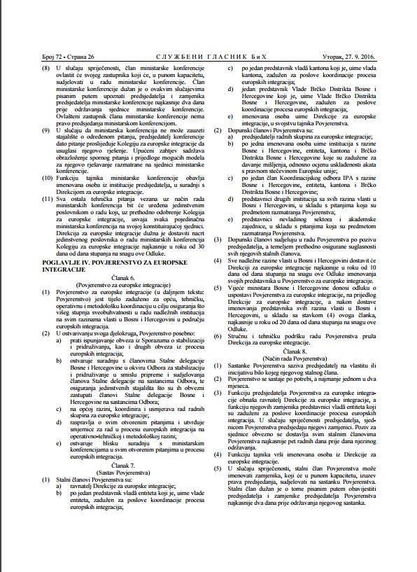 Pročitajte šta donosi "novi" Mehanizam koordinacije