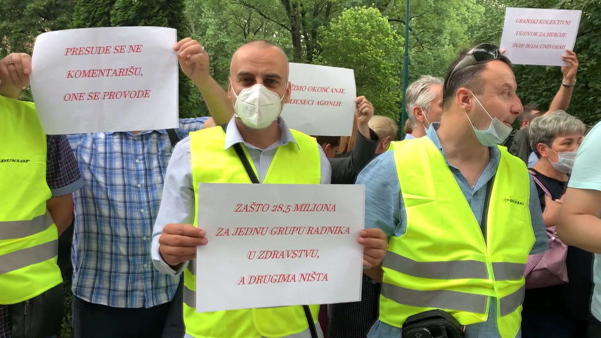 Protest medicinara u KS