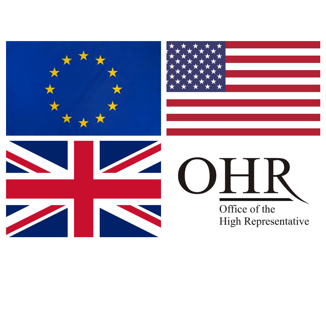 EU, US, UK, OHR joint statement photo
