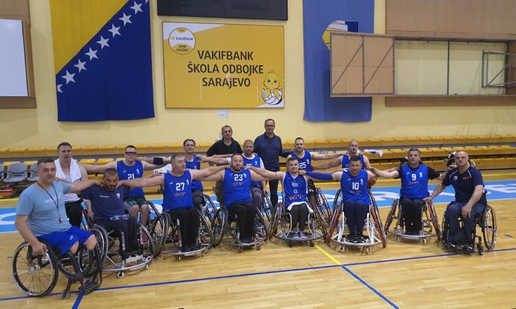 košarkaška reprezentacija bih u kolicima