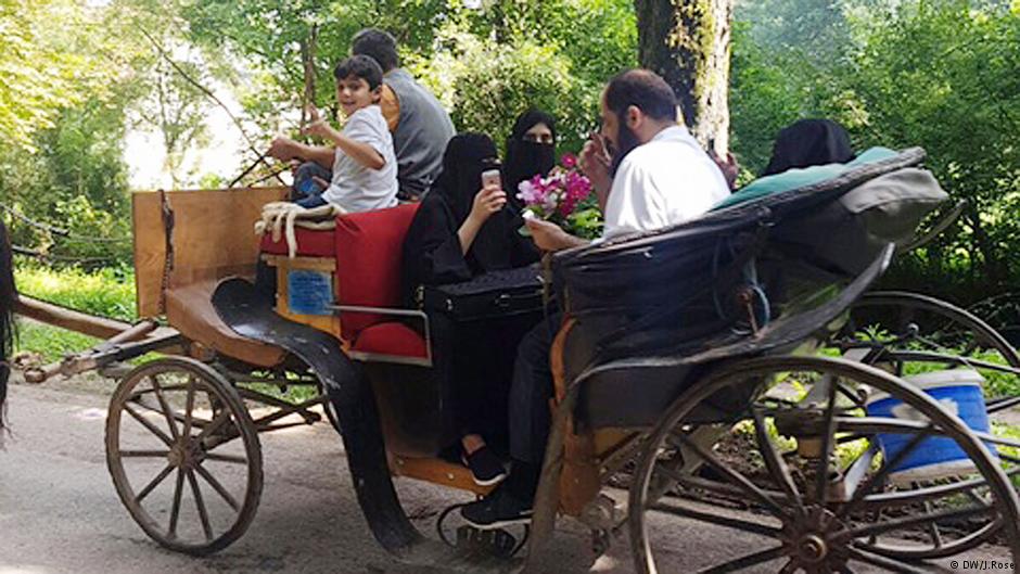 Arapski turisti na vrelu Bosne