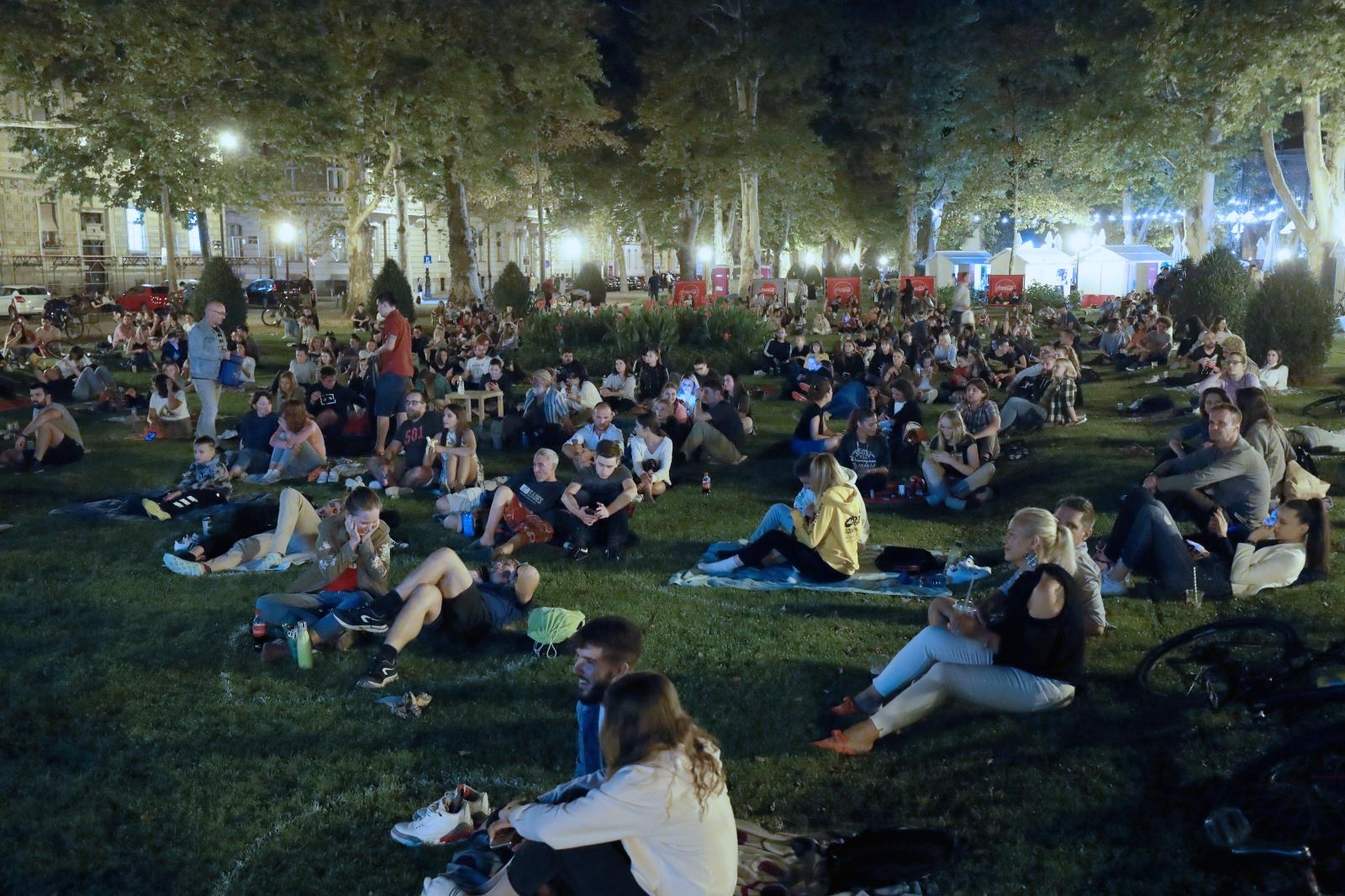 Zagreb: Projekcijom filma Jocker na Zrinjevcu obilježen je početak Food Film festivala
