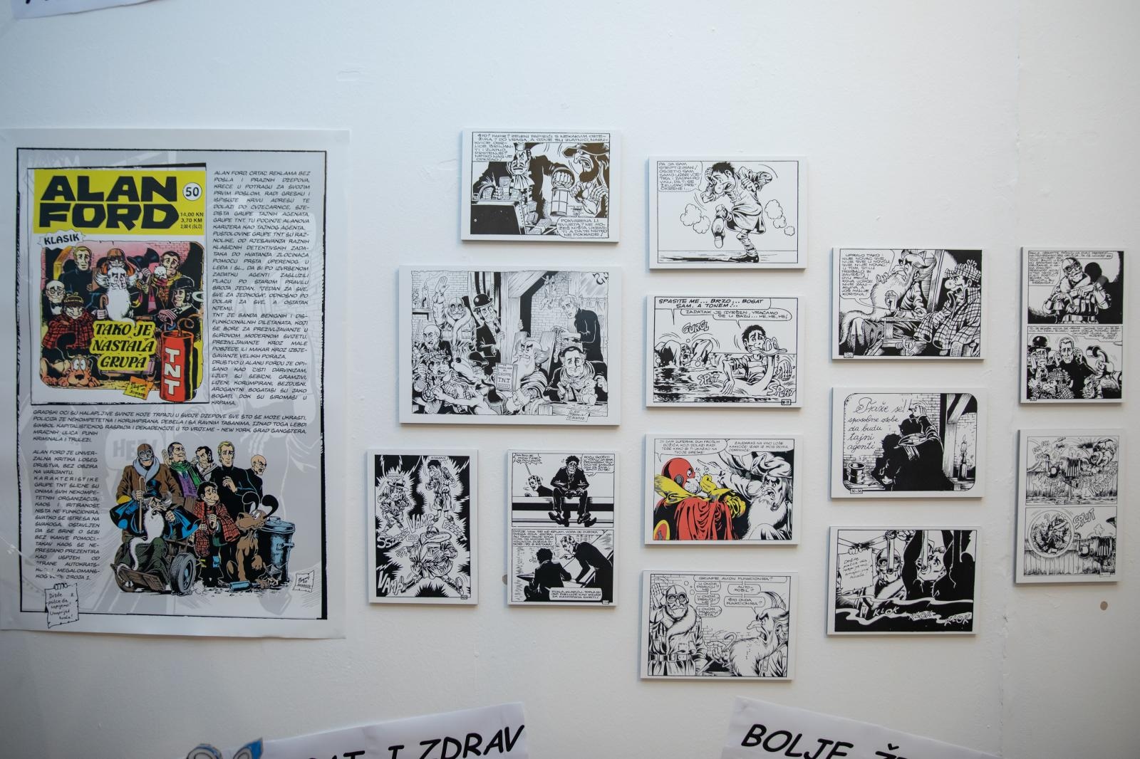 Dubrovnik: U Gradskoj knjižnici obilježena 50. godišnjica prvog broja stripa Alan Ford