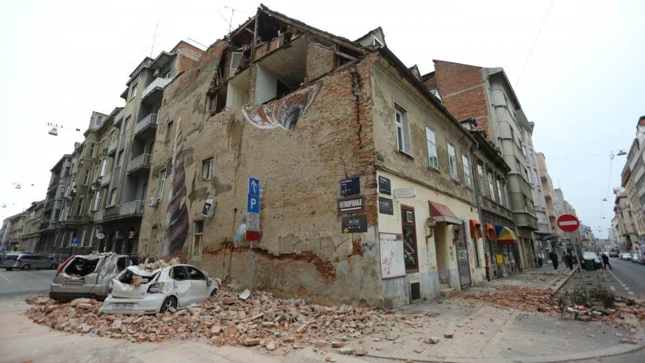 ZAGREB, ZEMLJOTRES