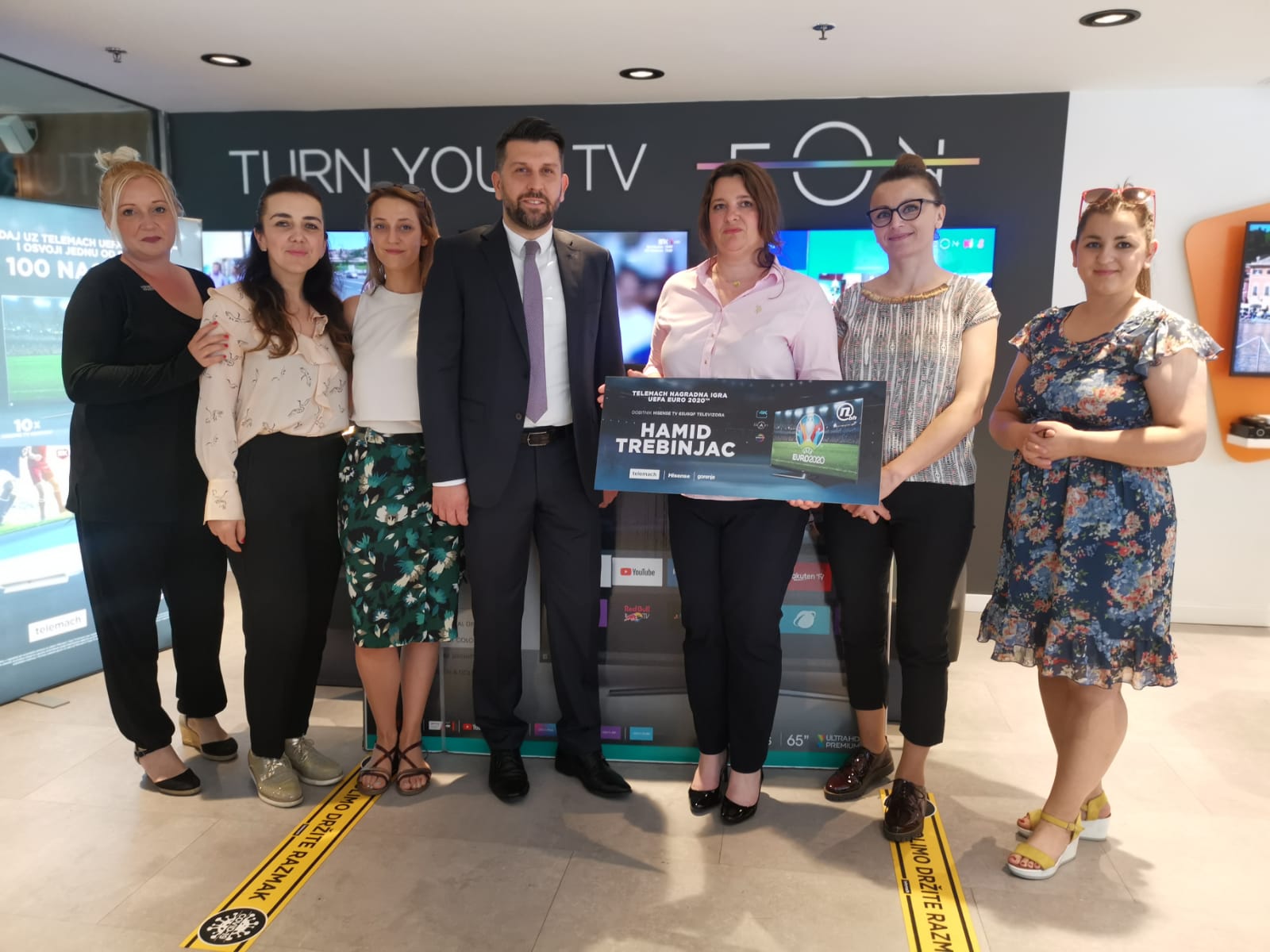 Predstavnici kompanije Telemach BH uručili glavnu nagradu