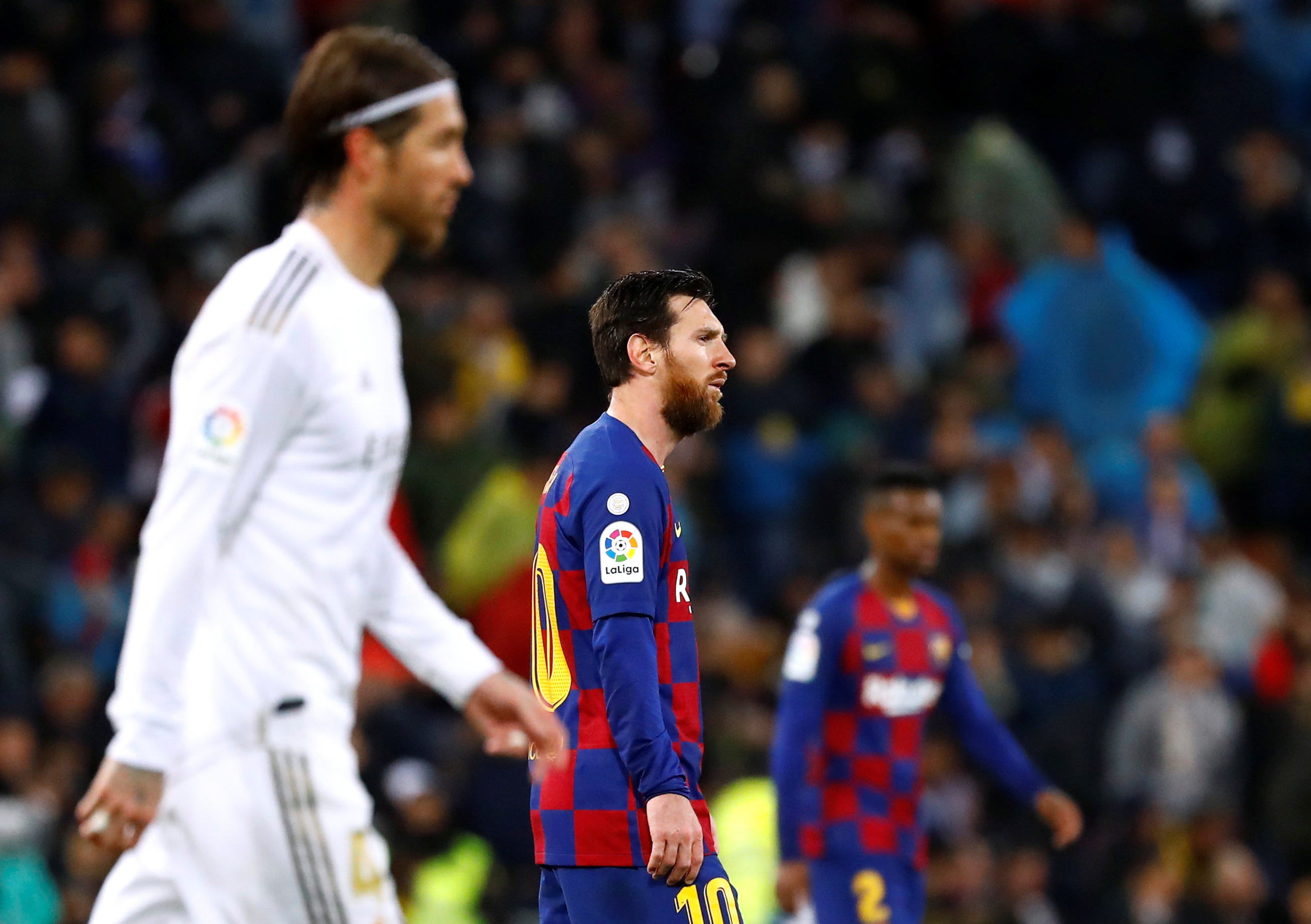 RAMOS MESSI REAL BARCA