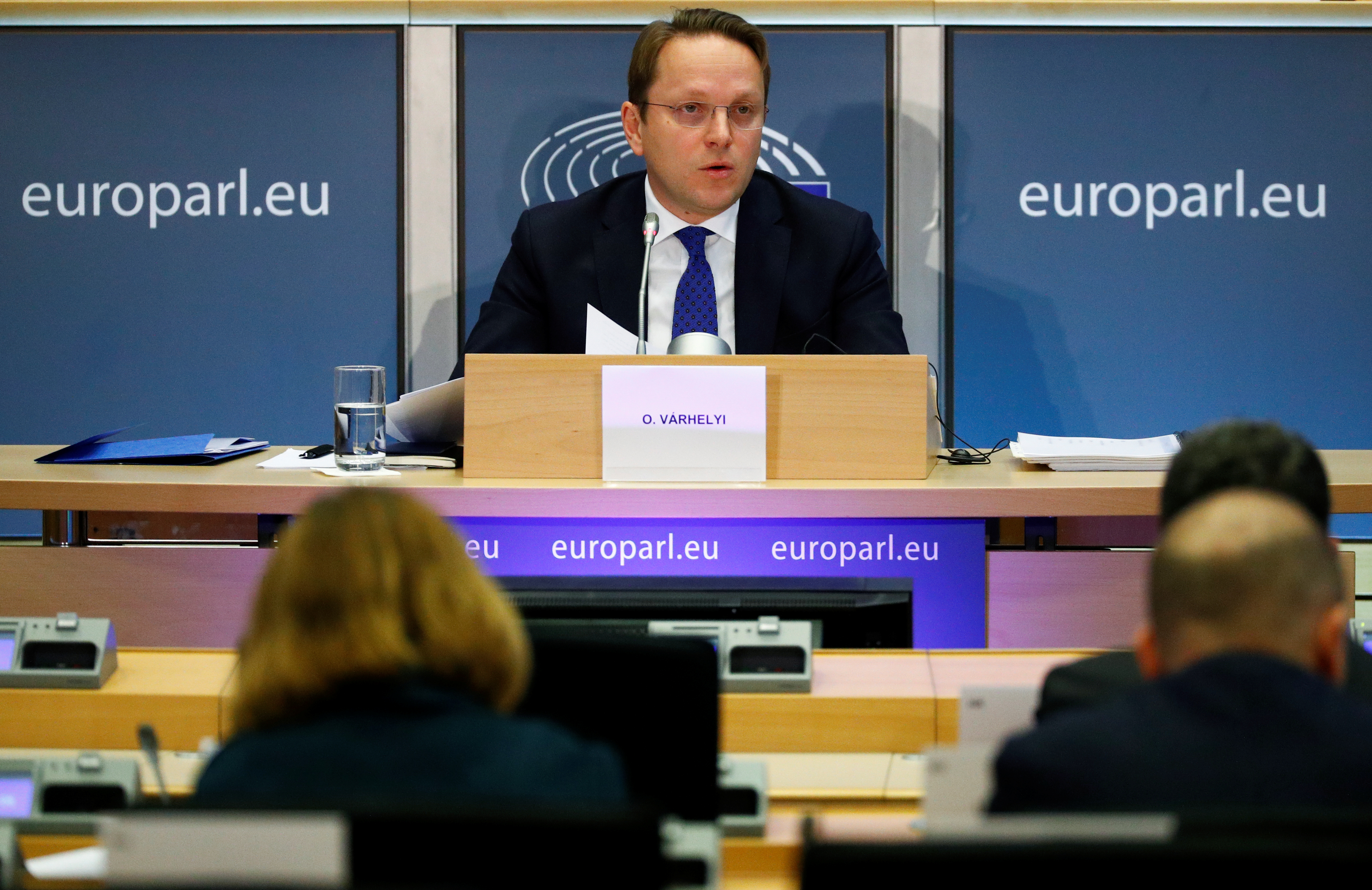 Oliver Varhelyi u Evropskom parlamentu