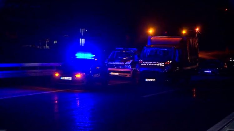 Nesreća na autoputu u Lepenici,