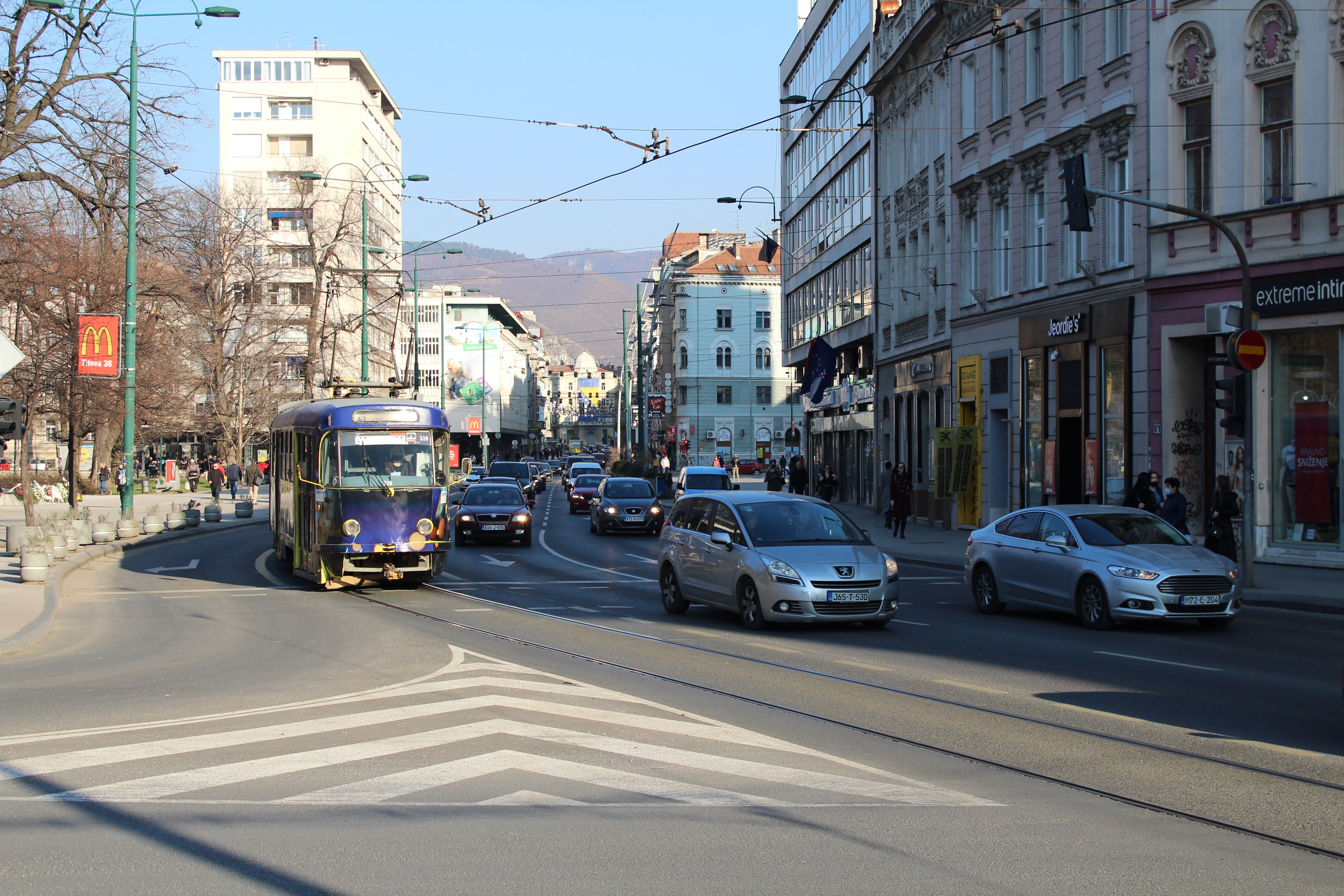 Saobracaj Sarajevo vremenska ilustracija 2