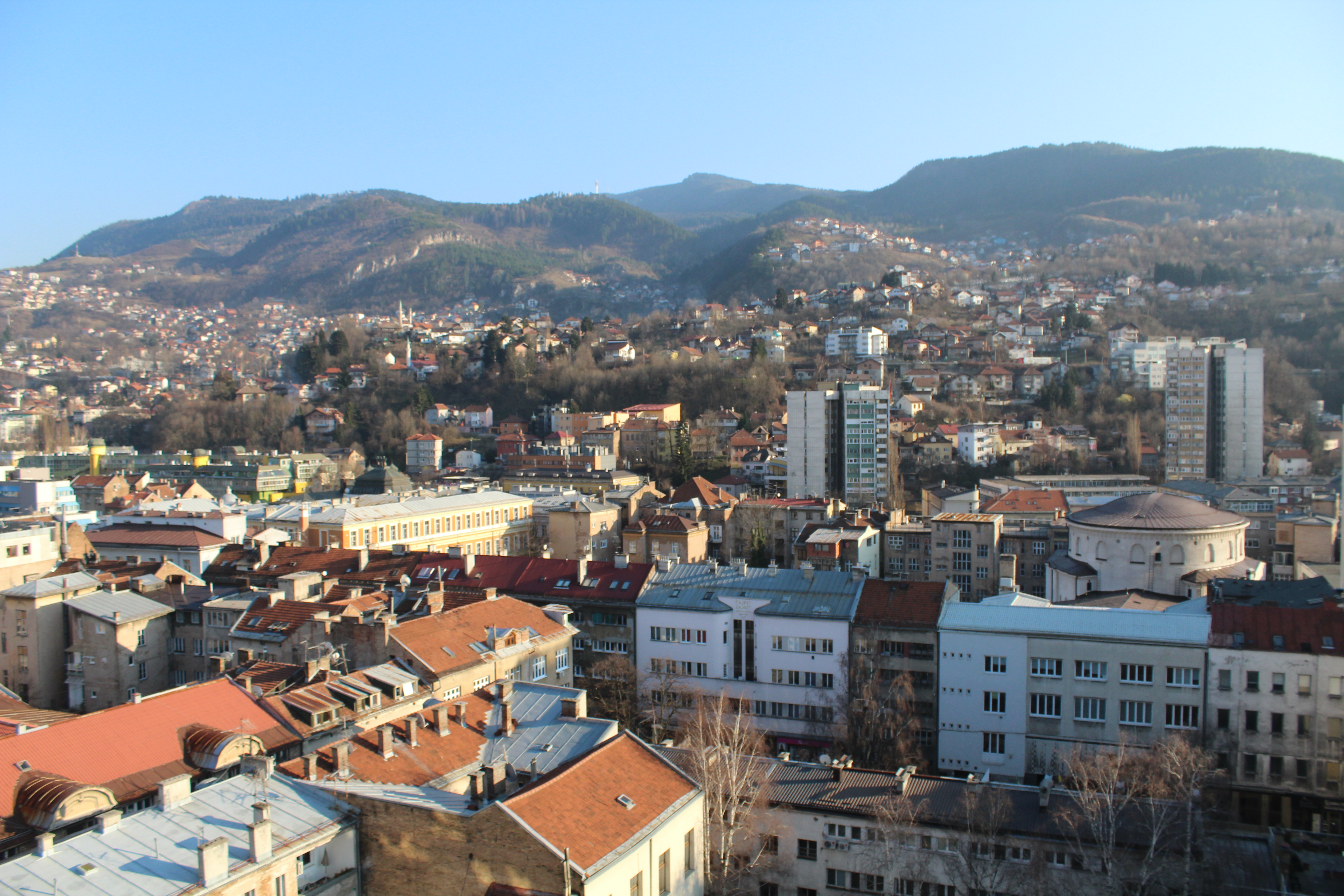 Sarajevo panorama grad vremenska prognoza 3