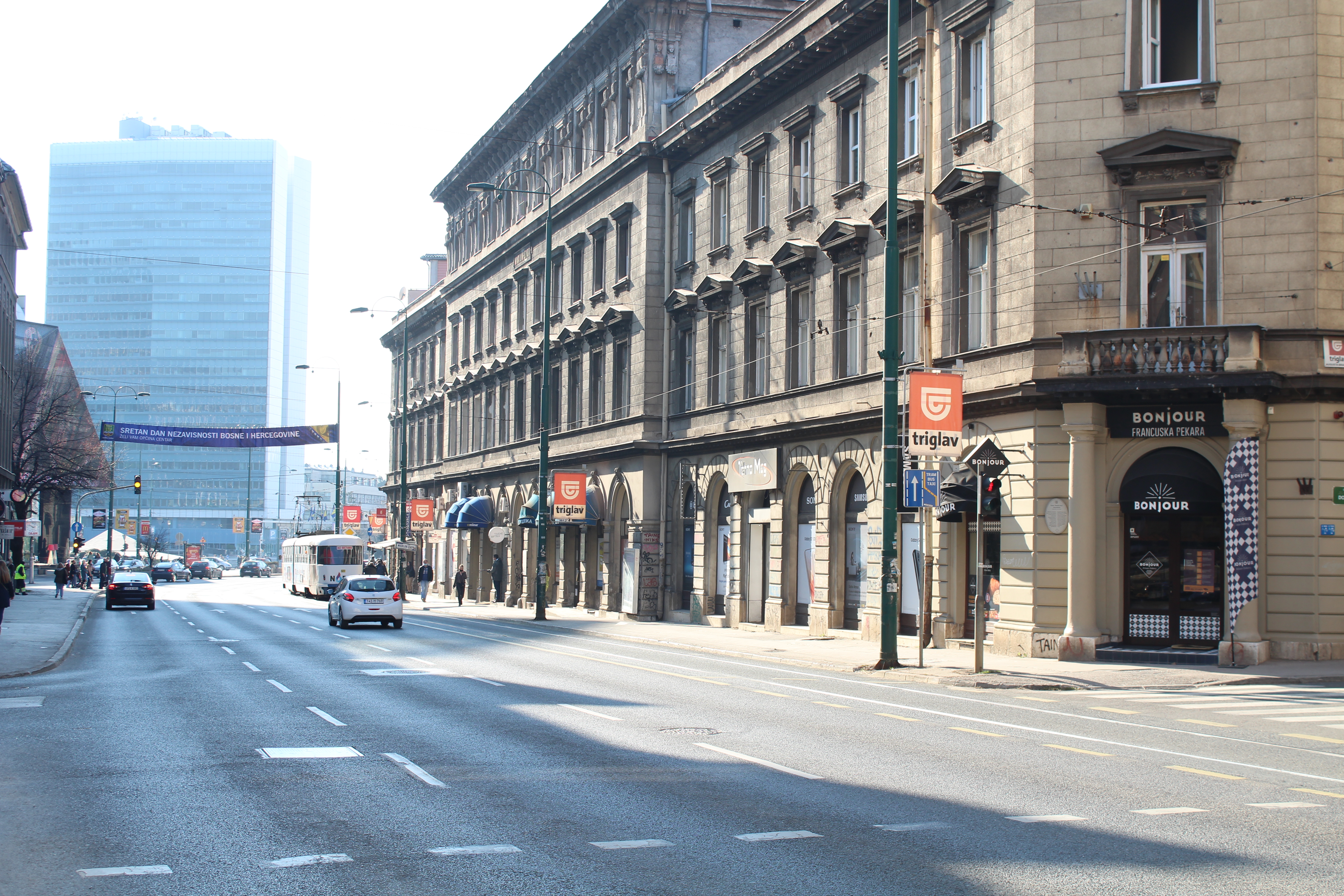 Sarajevo saobracaj ilustracija 1