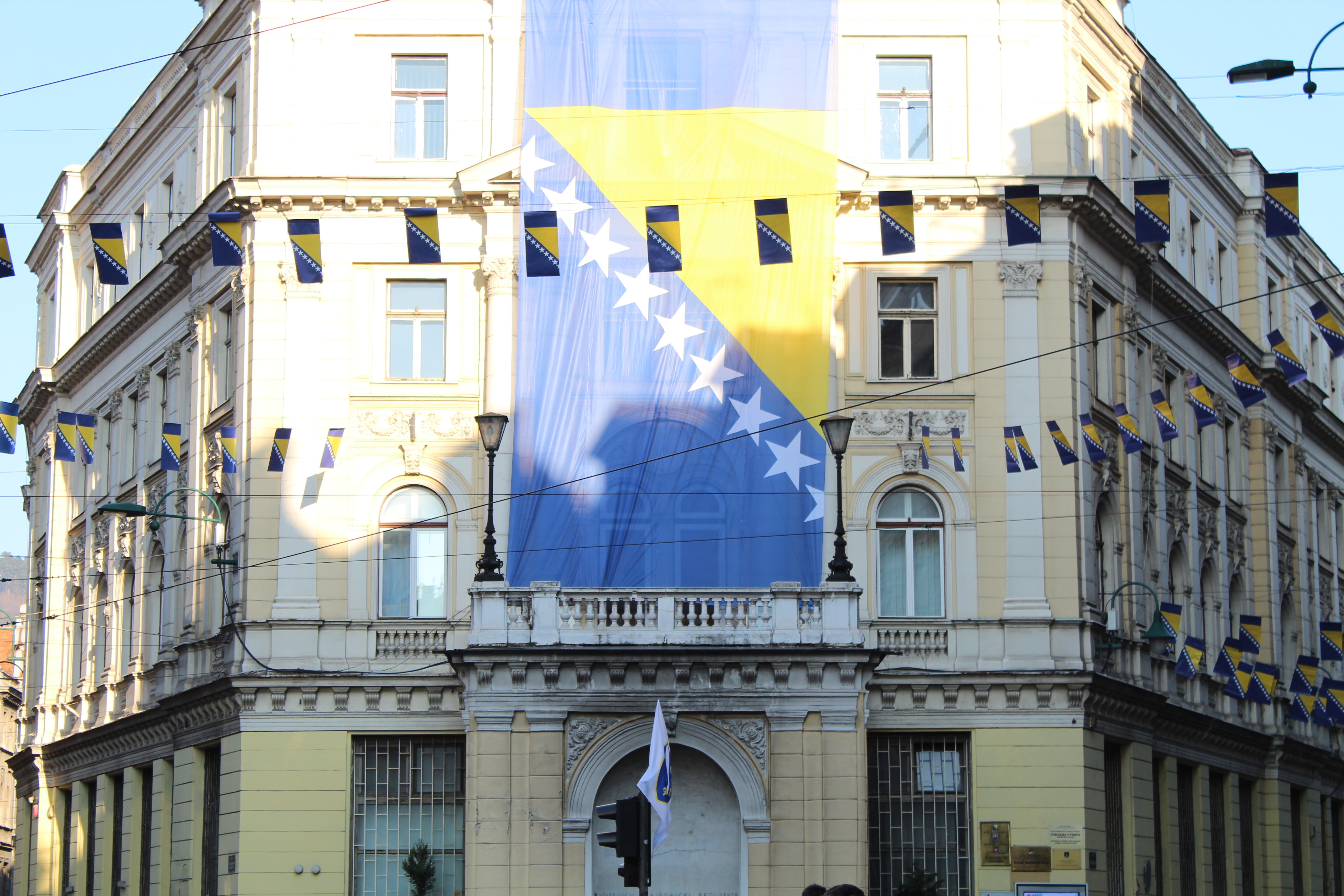 Sarajevo zastava BiH ilustracija 1