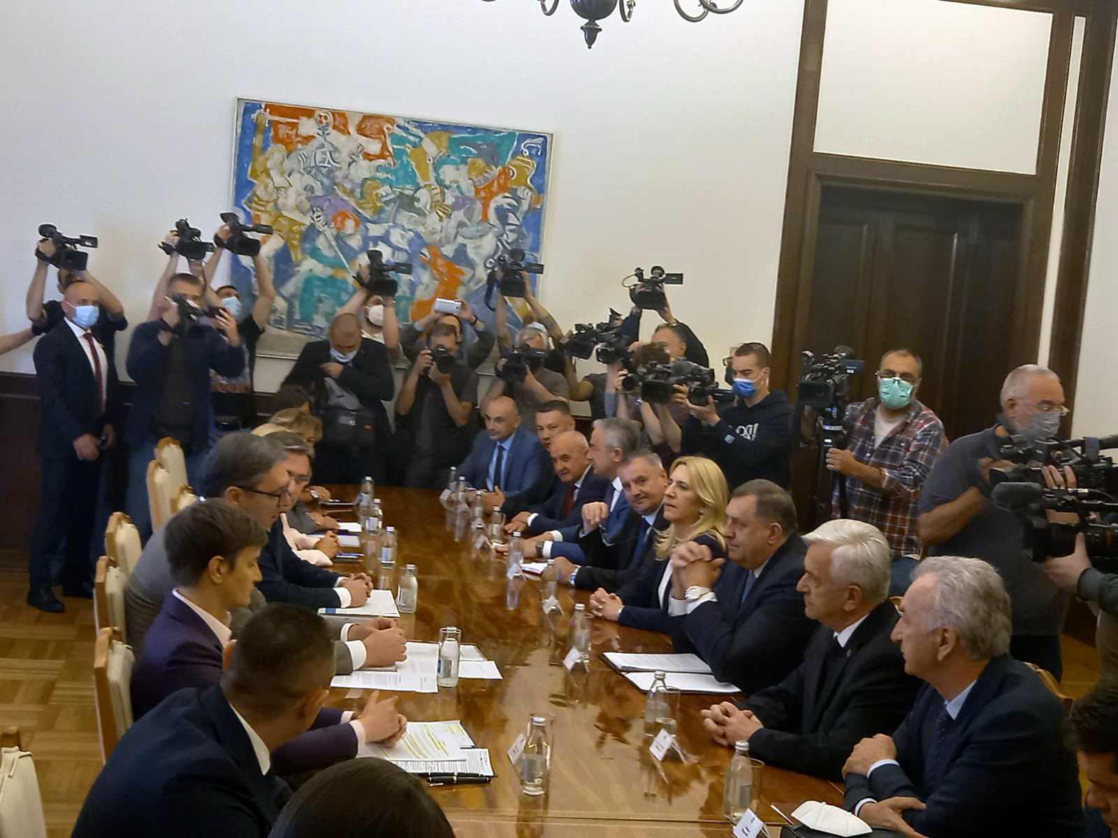 Београд - Вучић - делегација Српске