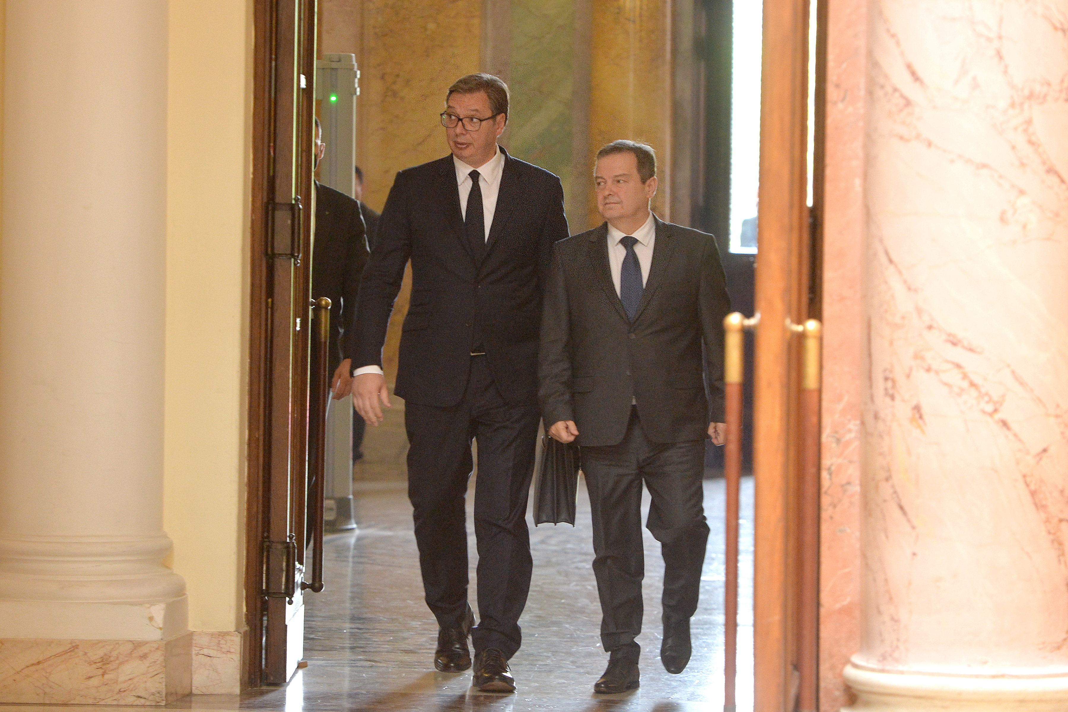 Aleksandar Vučić i Ivica Dačić