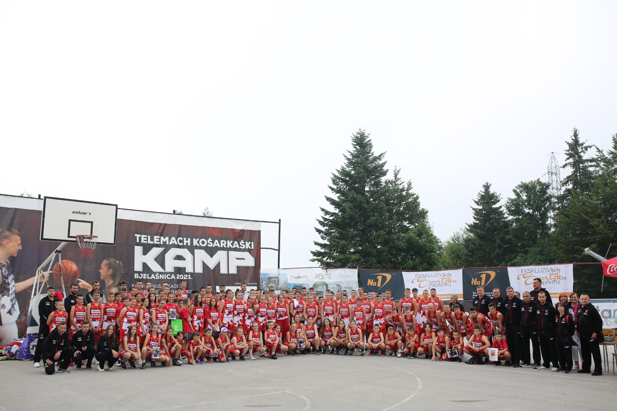 Telemach košarkaški kamp Bjelašnica 2021.