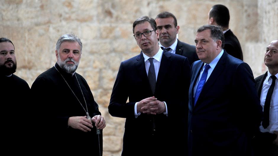 aleksandar vučić hram mostar tanjug goll