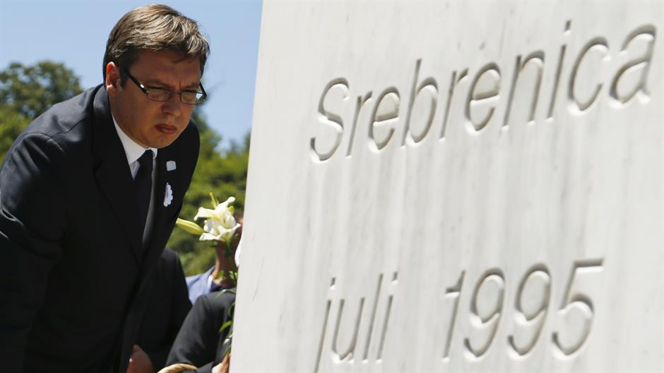 aleksandar vučić srebrenica Reuters Antonio Bronic