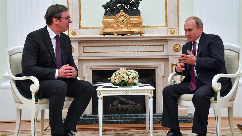 Aleksandar Vučić, Vladimir Putin