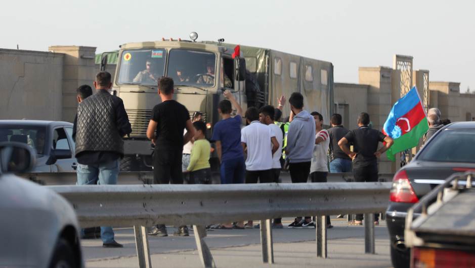 baku vojnici ispraćaj reuters