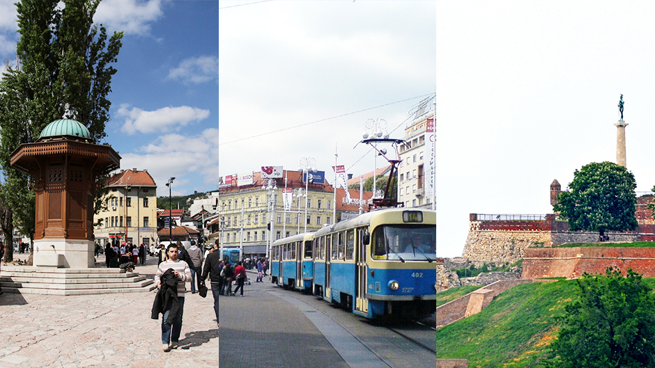 beograd zagreb sarajevo